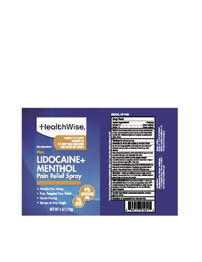 Label (92 59131 1125 Can Lido Men Spray For Daily Med)